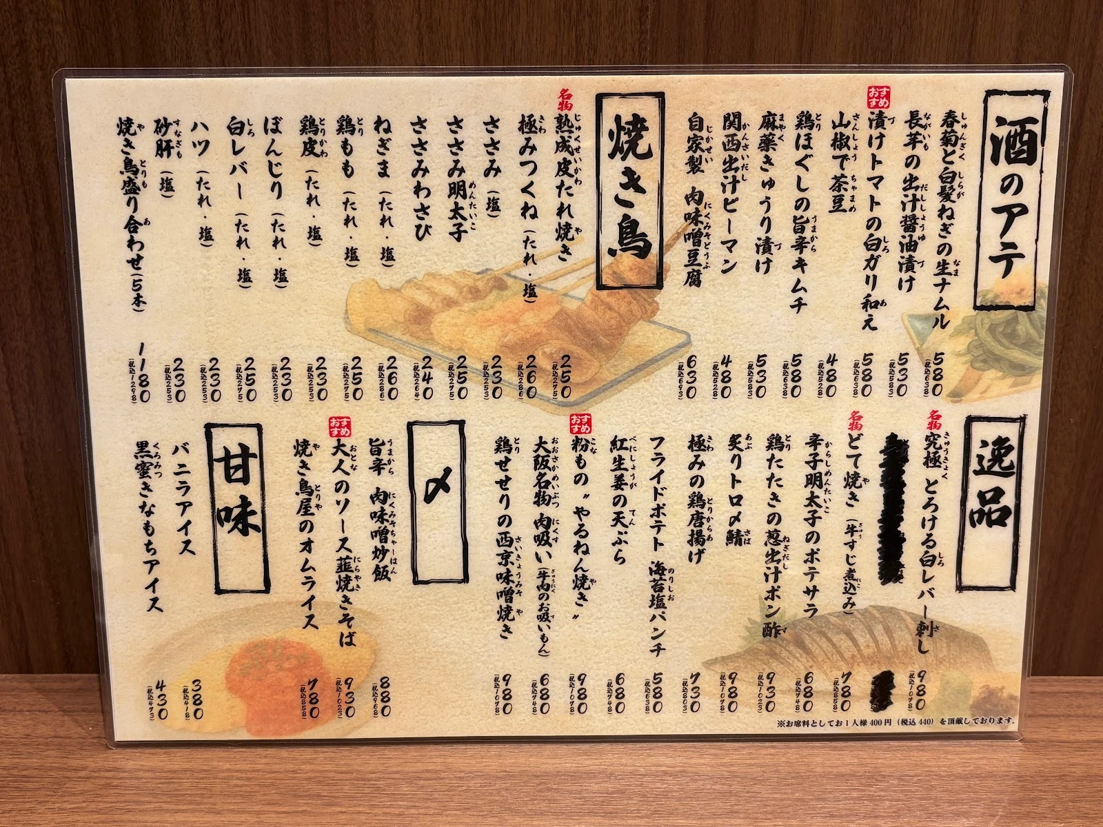 焼き鳥居酒屋 北新地鳥屋 市ヶ谷店 メニュー写真 4